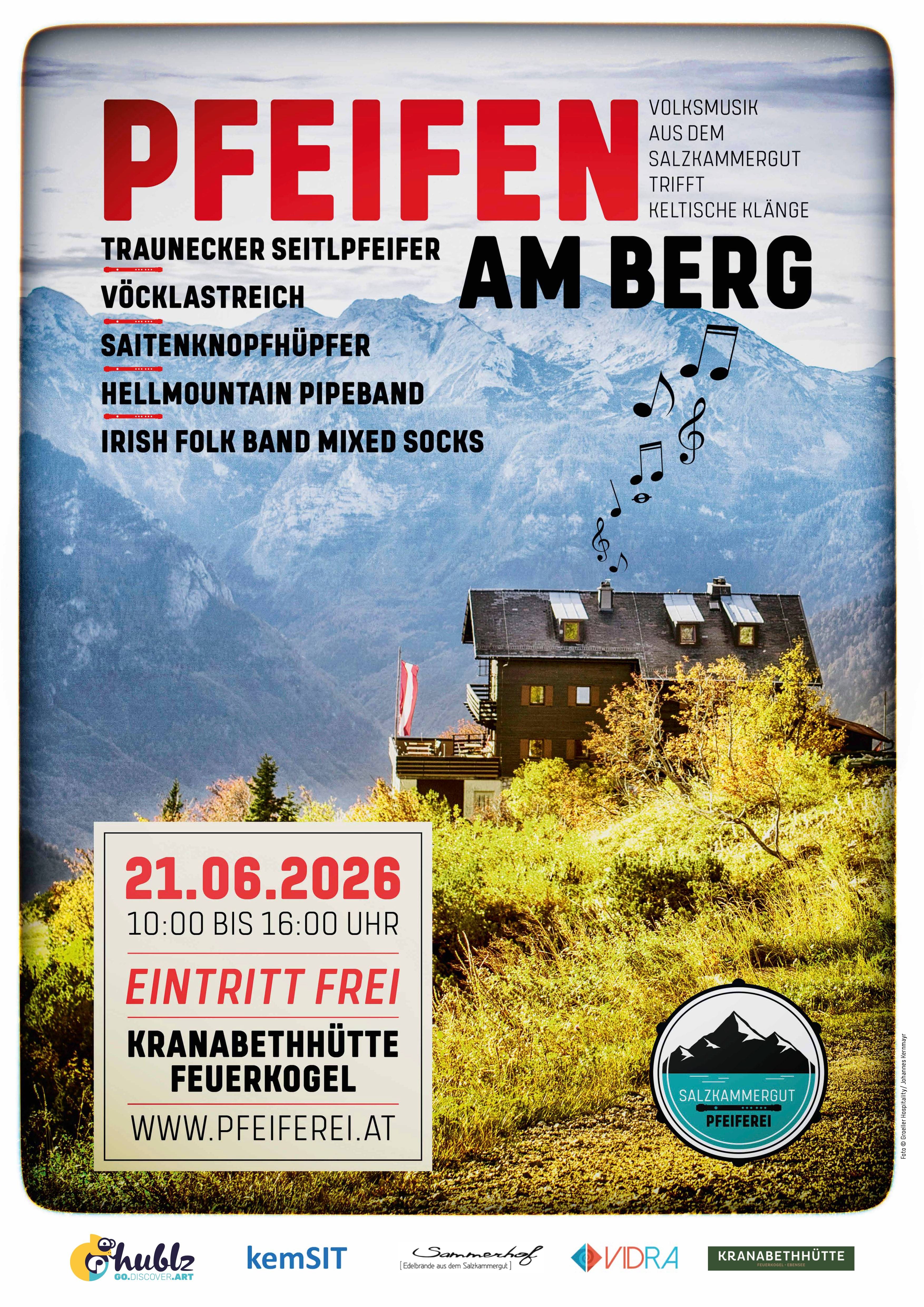 Pfeifen am Berg - Kranabethhütte am Feuerkogel